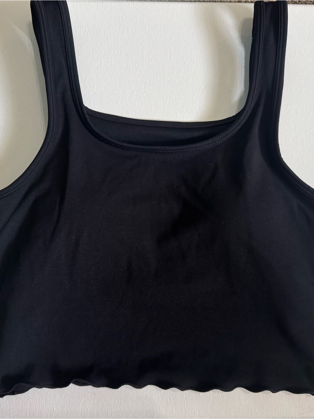 Purple Pixies Adult XSmall Black Crop Top